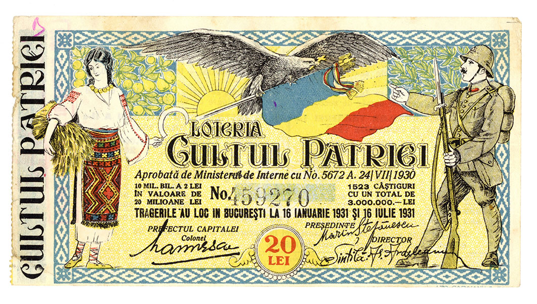 LOTERIA „CULTUL PATRIEI”
